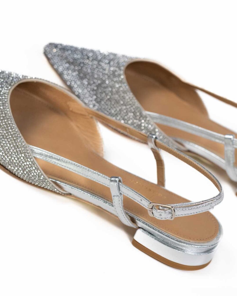 Roberto Berti Collection - Ballerina strass platino - immagine 3