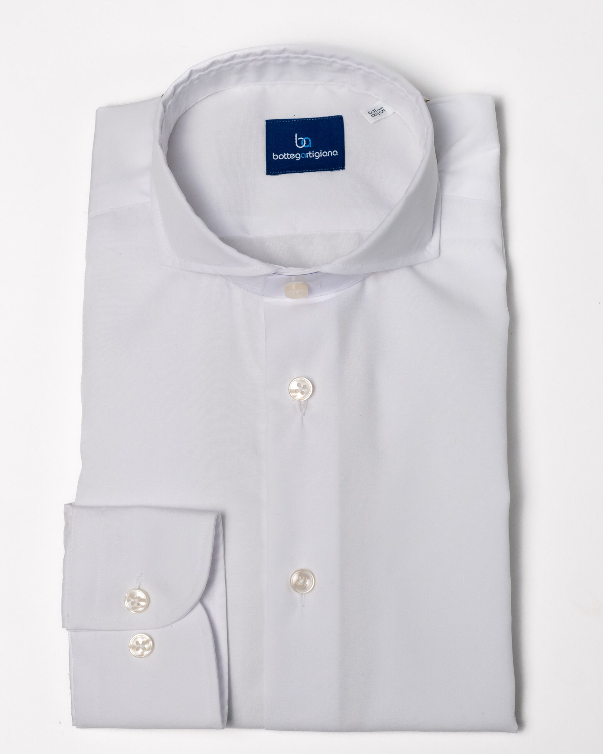 Bottega Artigiana - Camicia bianca slim fit