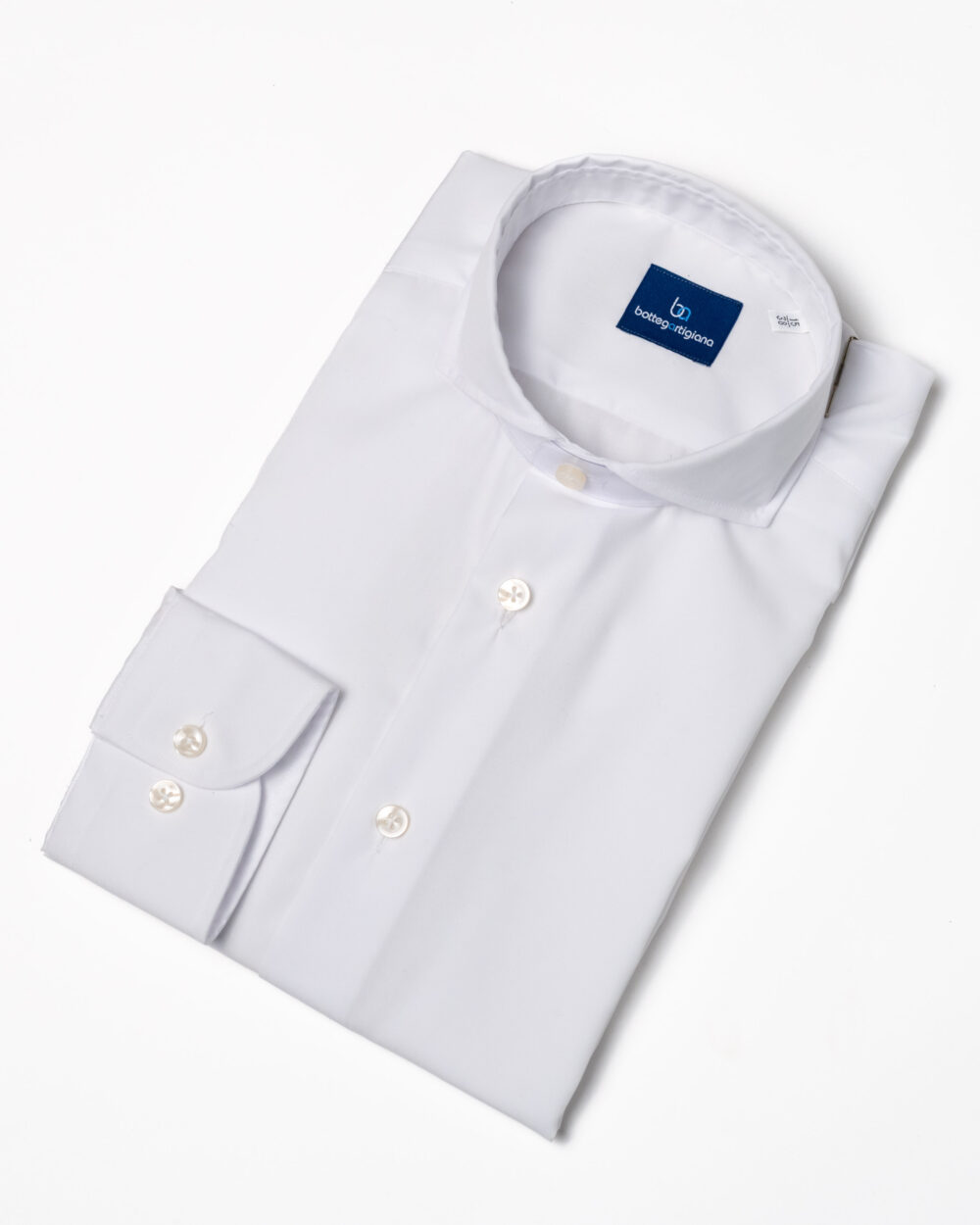 Bottega Artigiana - Camicia bianca slim fit - immagine 2