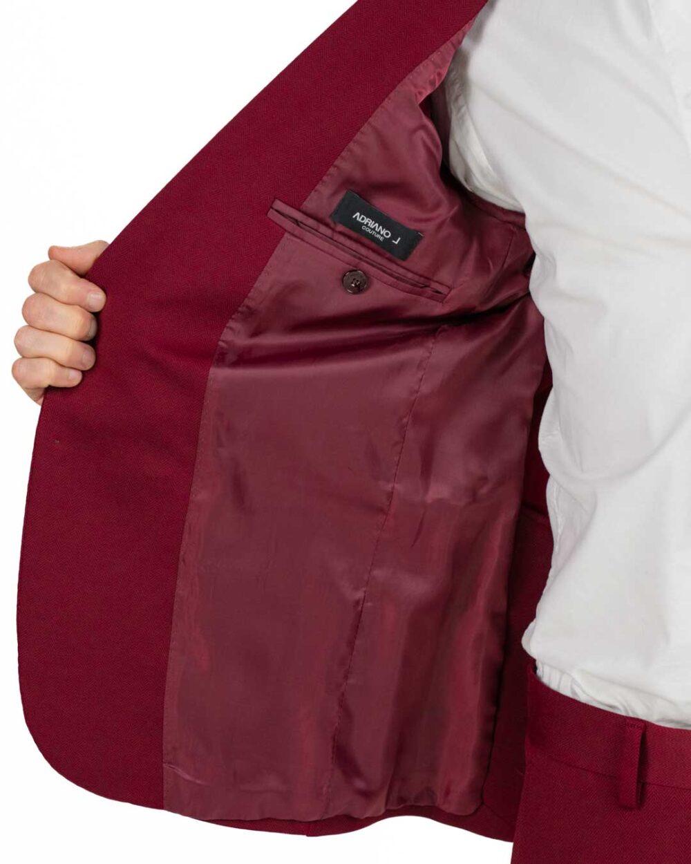Langella - Abito bordeaux - immagine 4