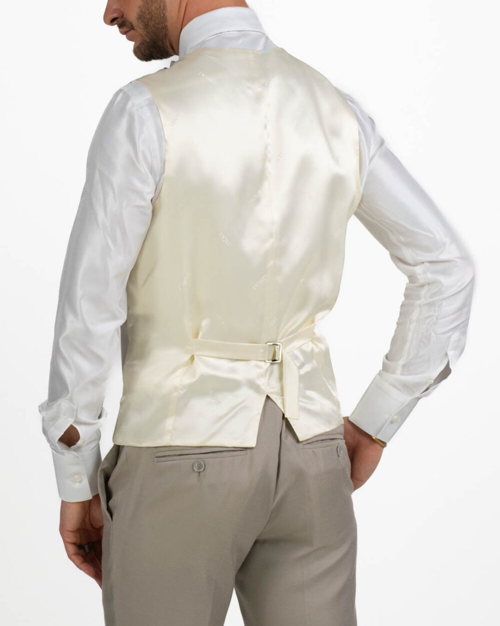 Lebole - Abito elegante sabbia - immagine 4