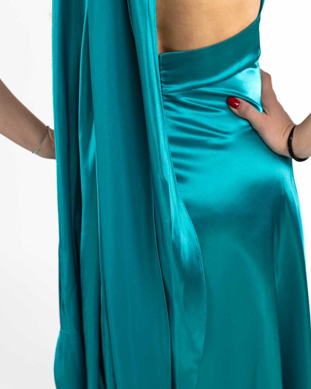 Berti Mode Collection - Abito lungo verde - immagine 3