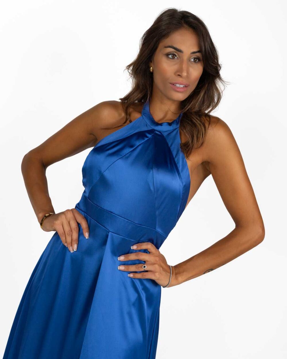 Berti Mode Collection - Abito cerimonia celeste - immagine 2