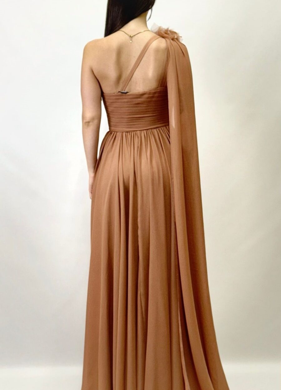 Berti Mode Collection - Abito lungo nude - immagine 2