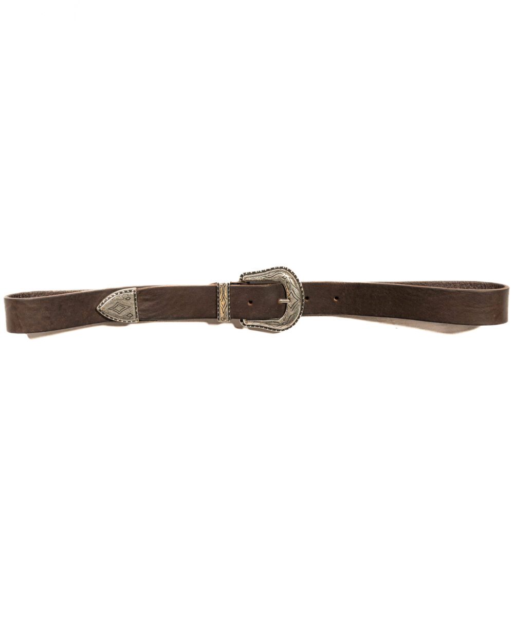 Berti Mode Collection - Cintura texana marrone