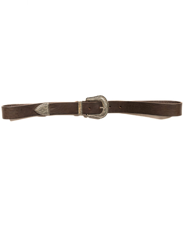 Berti Mode Collection - Cintura texana marrone