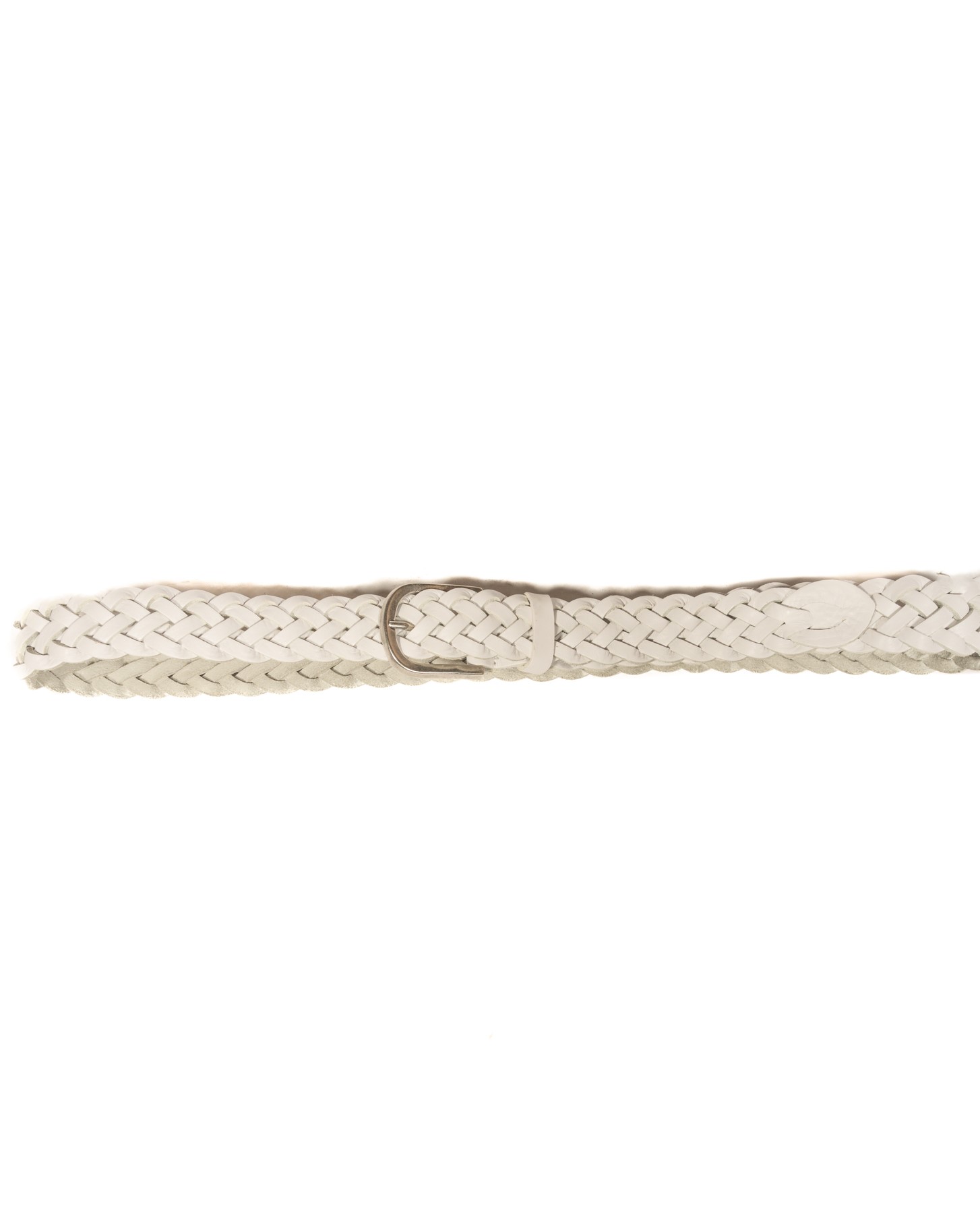 Berti Mode Collection - Cintura intrecciata bianca