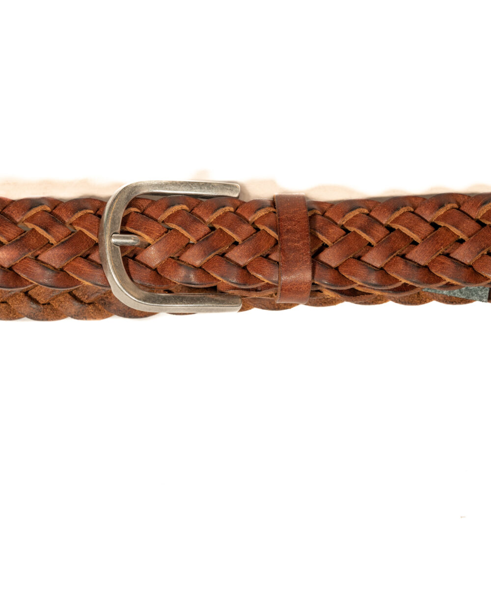 Berti Mode Collection - Cintura intrecciata marrone - immagine 2