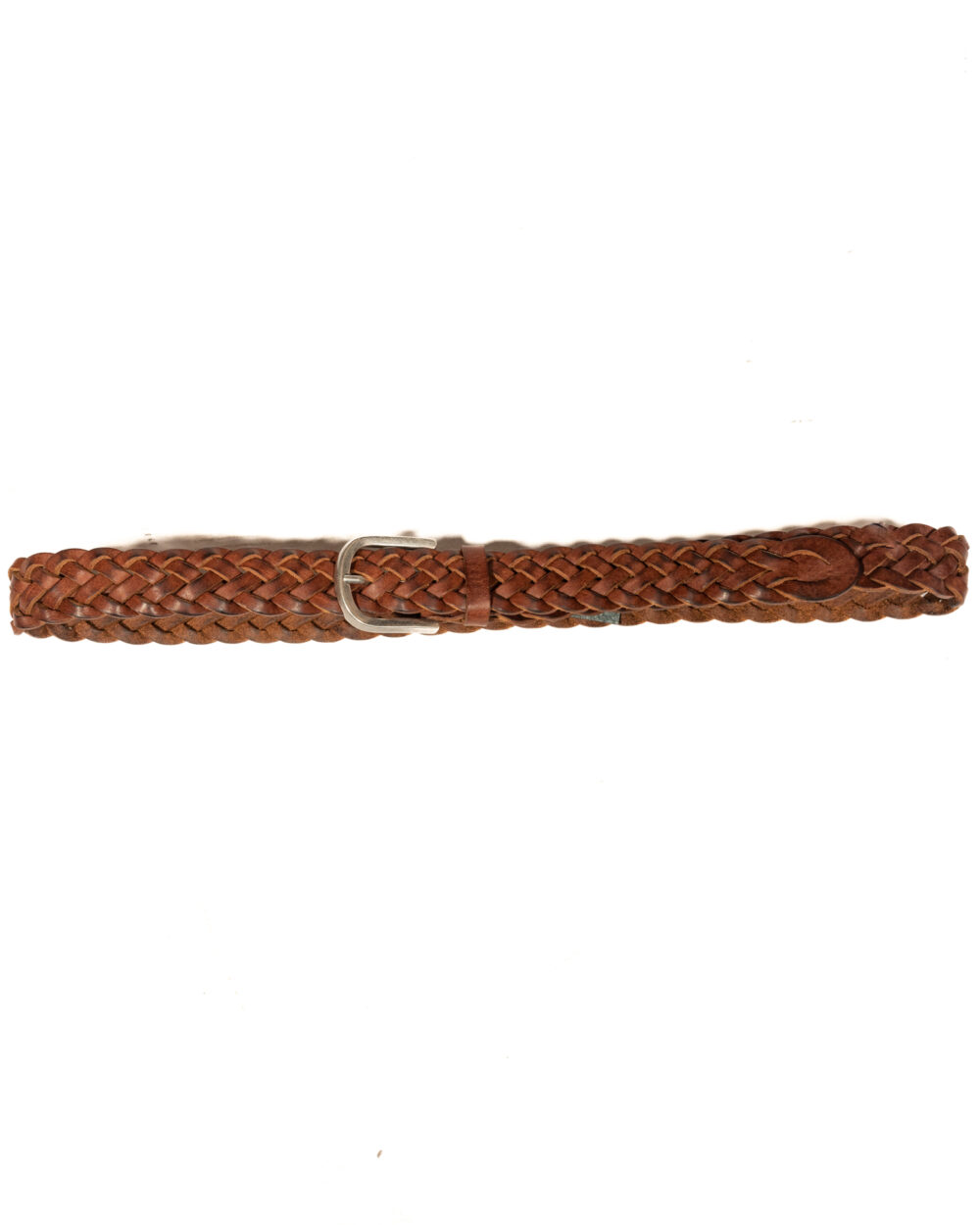 Berti Mode Collection - Cintura intrecciata marrone