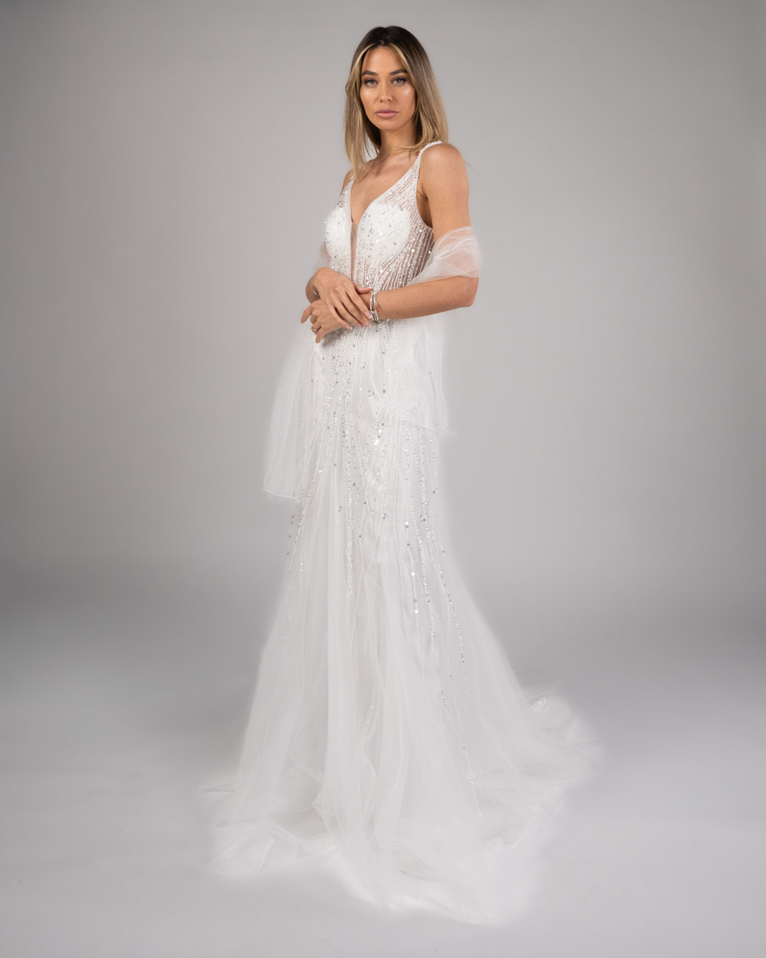 BERTI MODE COLLECTION - Abito da sposa bianco