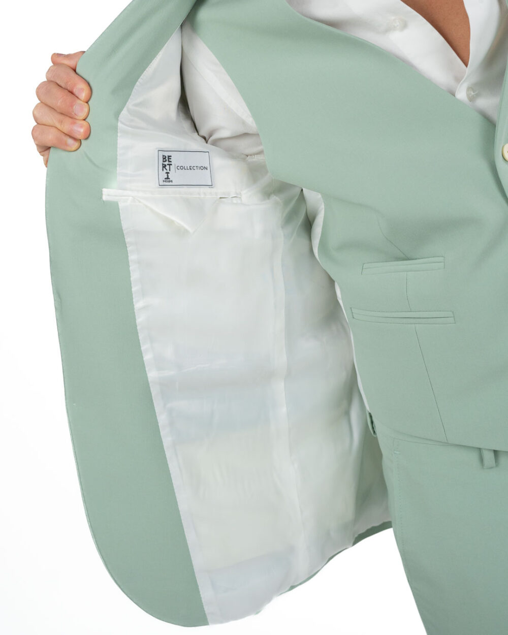 BERTI MODE COLLECTION - Abito Verde Menta - immagine 4
