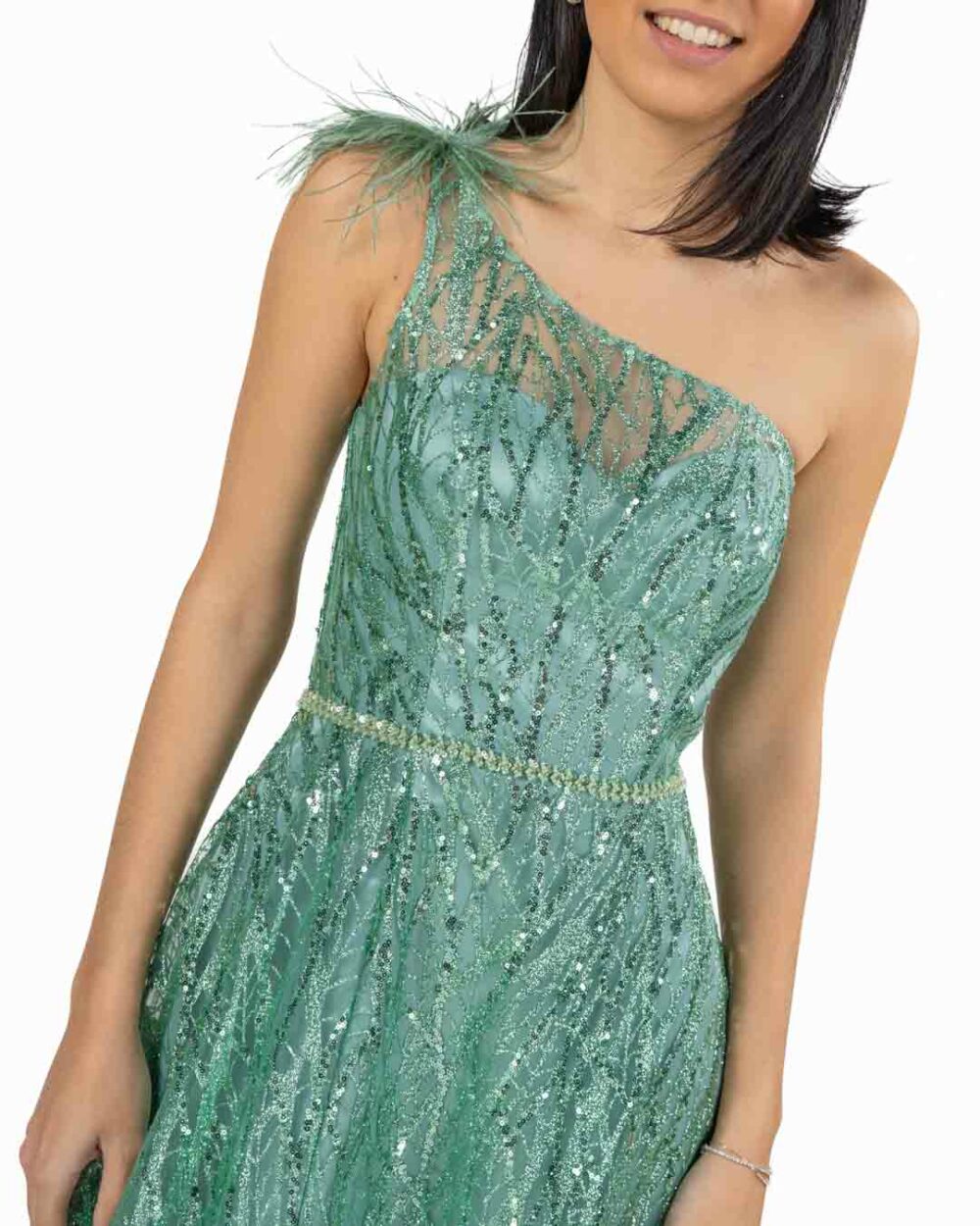 Berti Mode Collection - abito verde - immagine 2