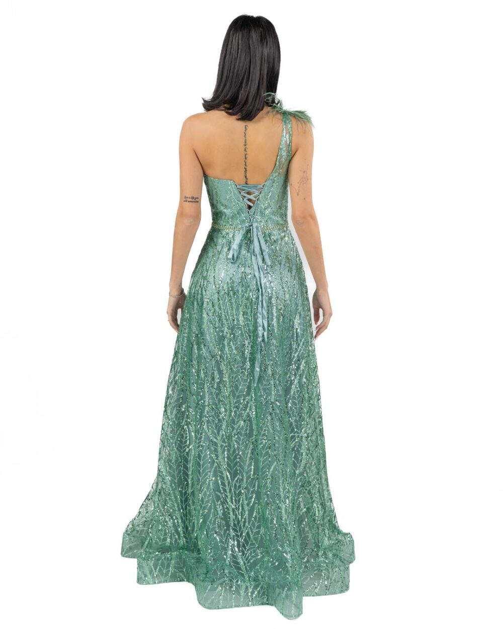 Berti Mode Collection - abito verde - immagine 3