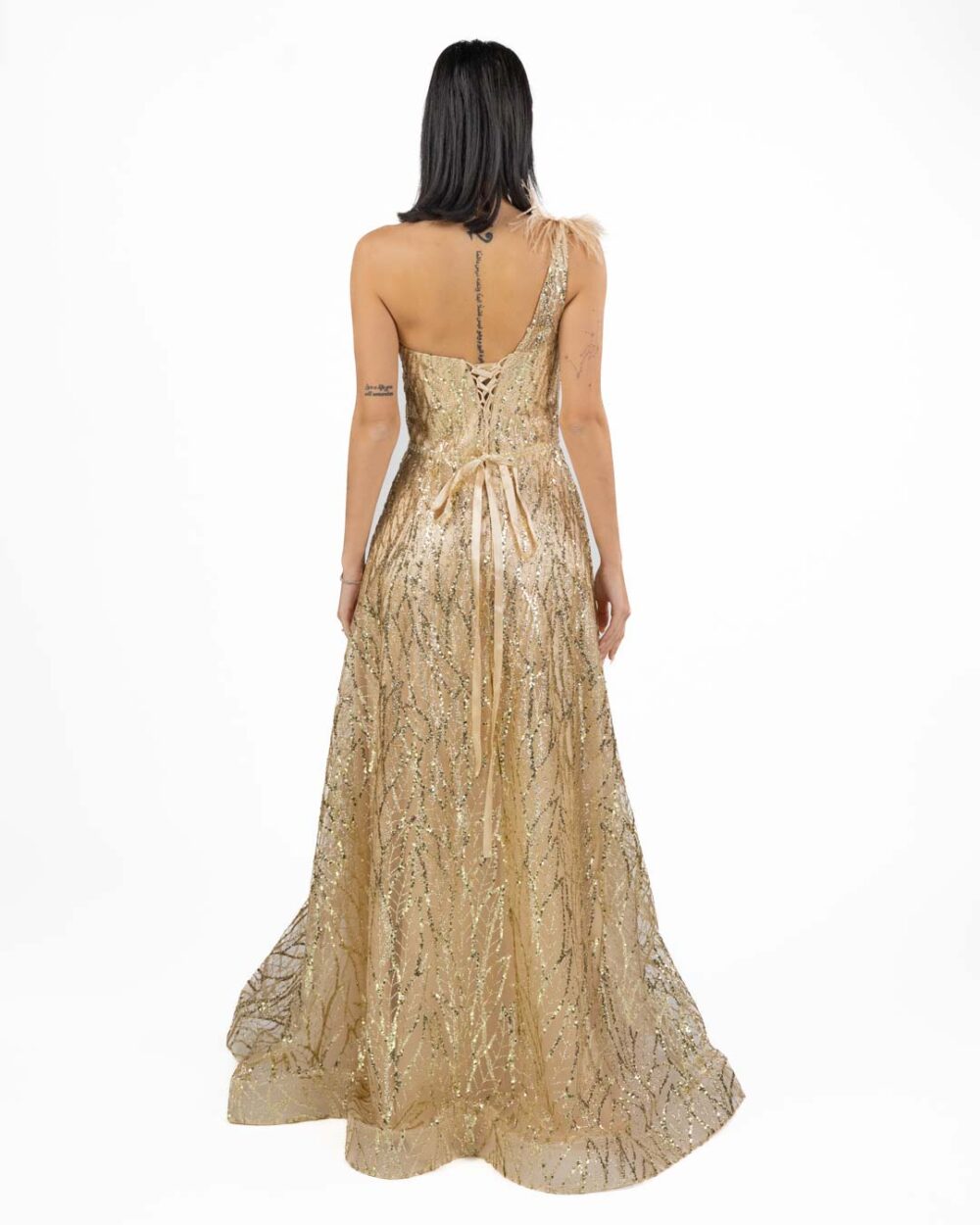 Berti Mode Collection - abito oro - immagine 2