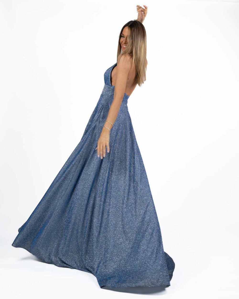 Berti Mode Collection - abito azzurro - immagine 4