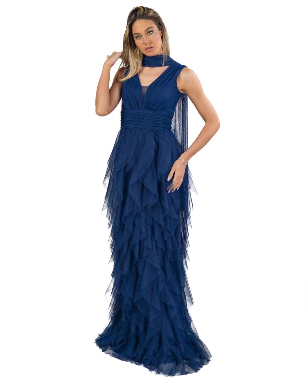 Berti Mode Collection - abito blu - immagine 2