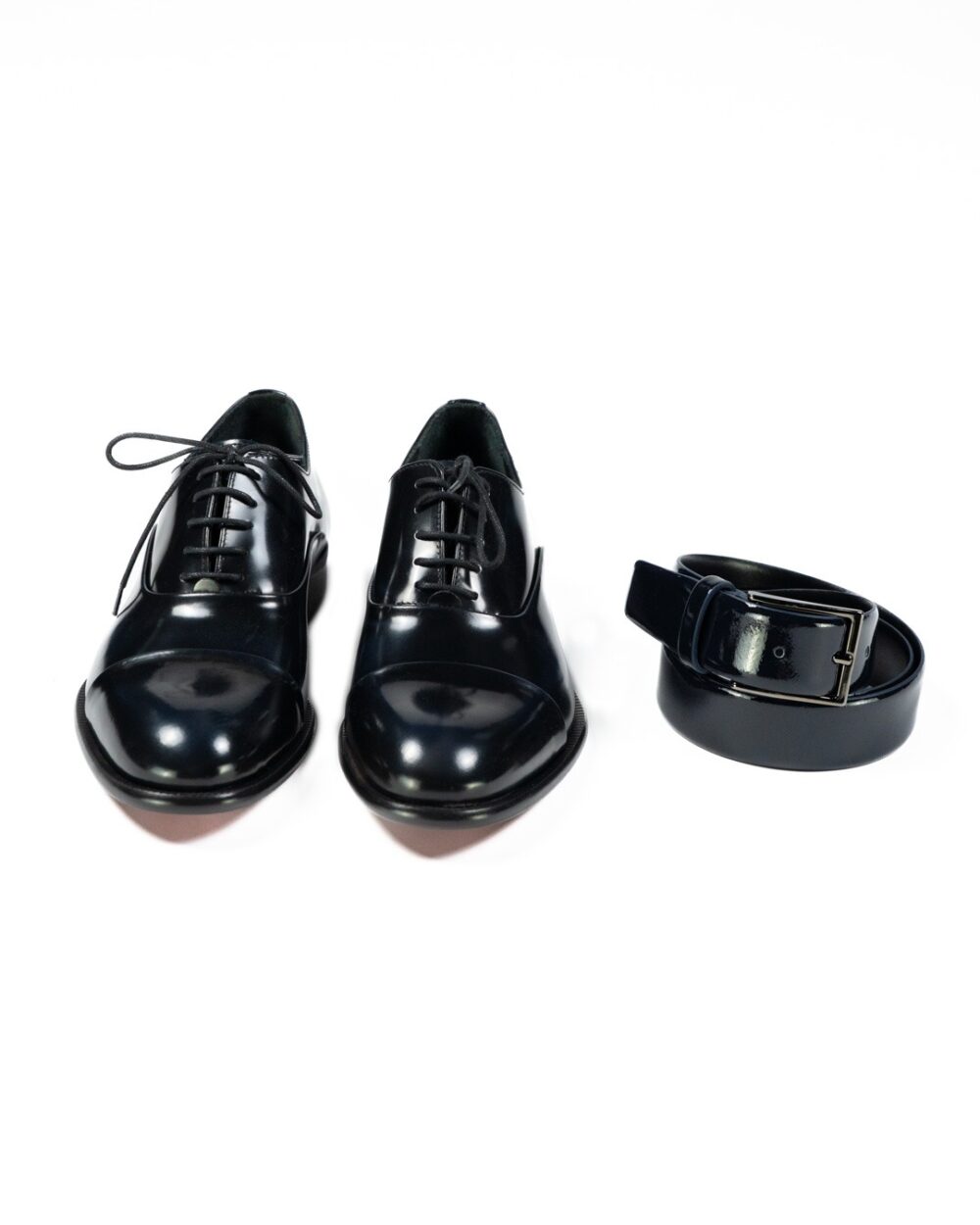 BERTI MODE COLLECTION - Cintura con Borchie e Fibbia Argento - immagine 21
