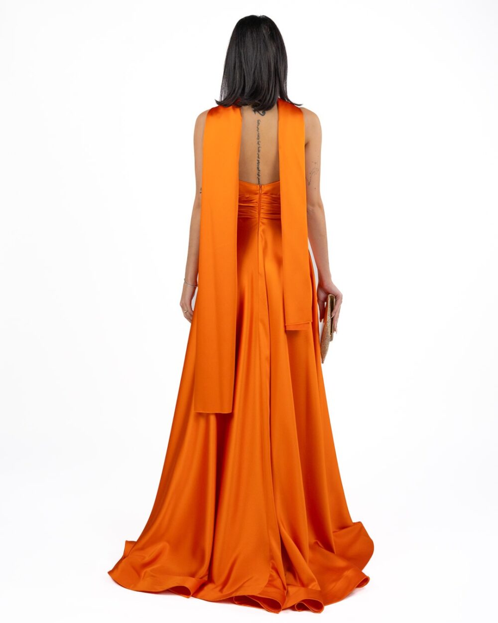 BERTI MODE COLLECTION - Abito Arancione - immagine 3