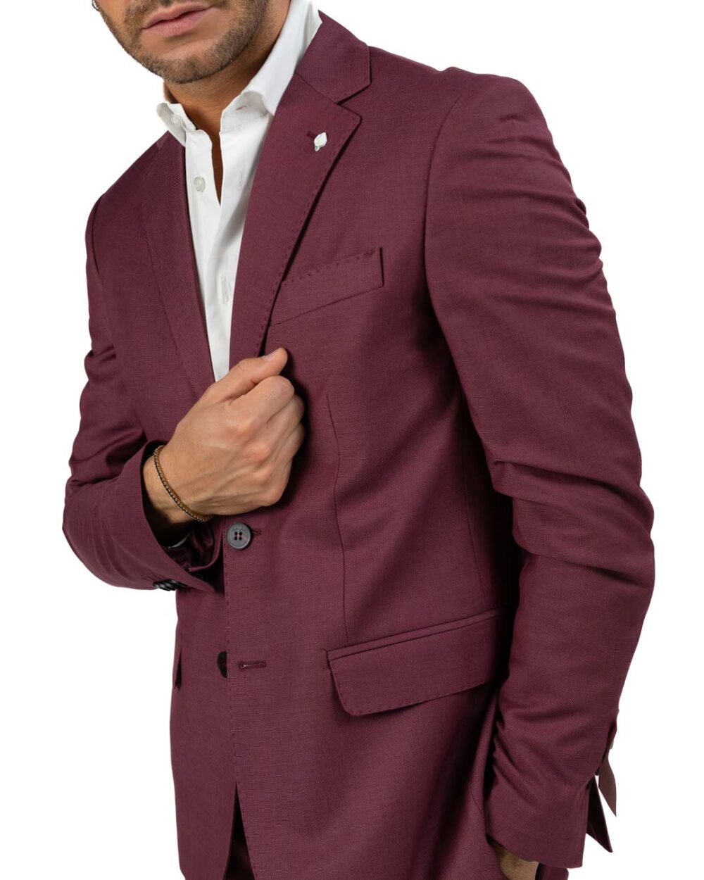 Adriano Langella completo bordeaux - immagine 2