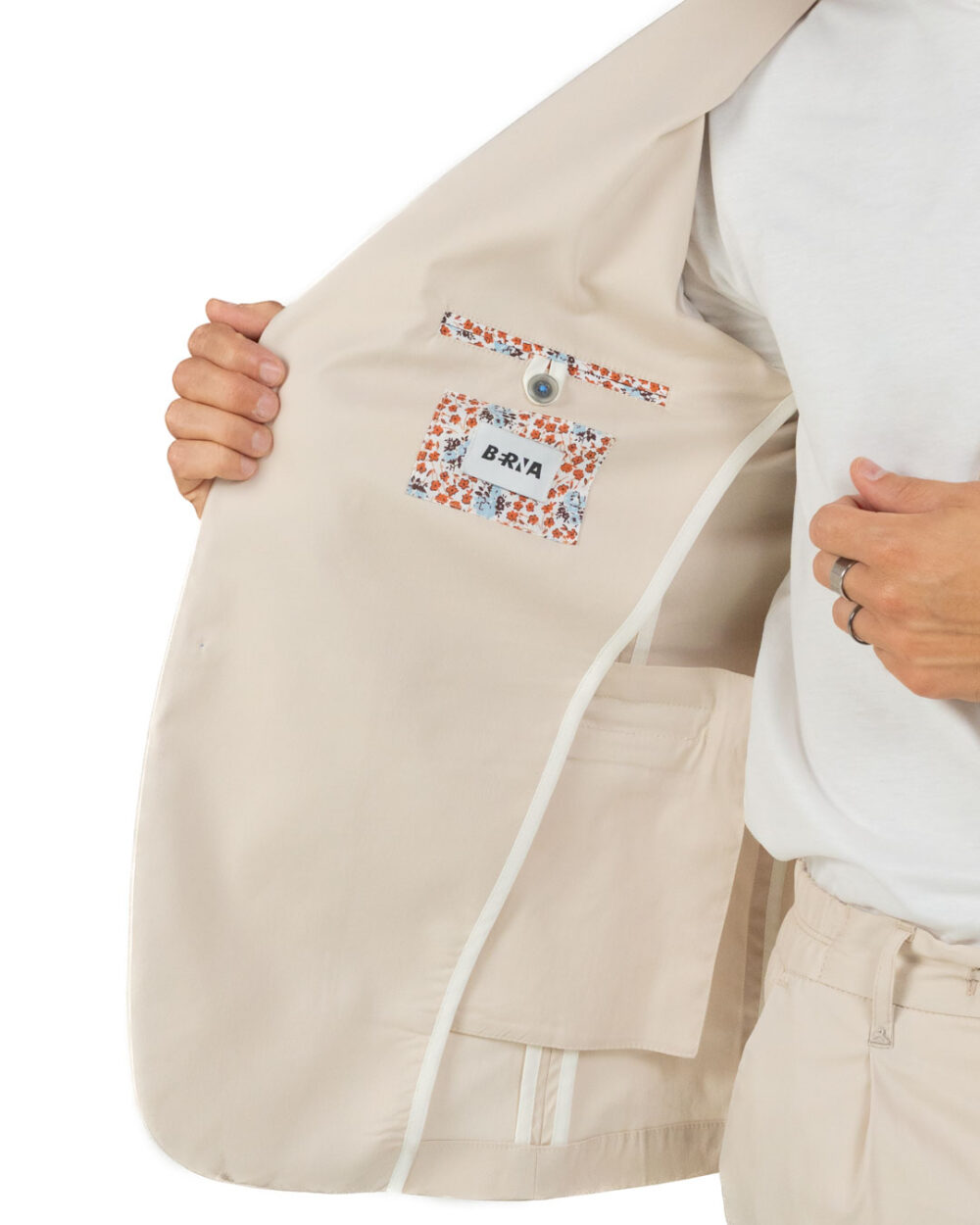Berna completo uomo beige - immagine 2