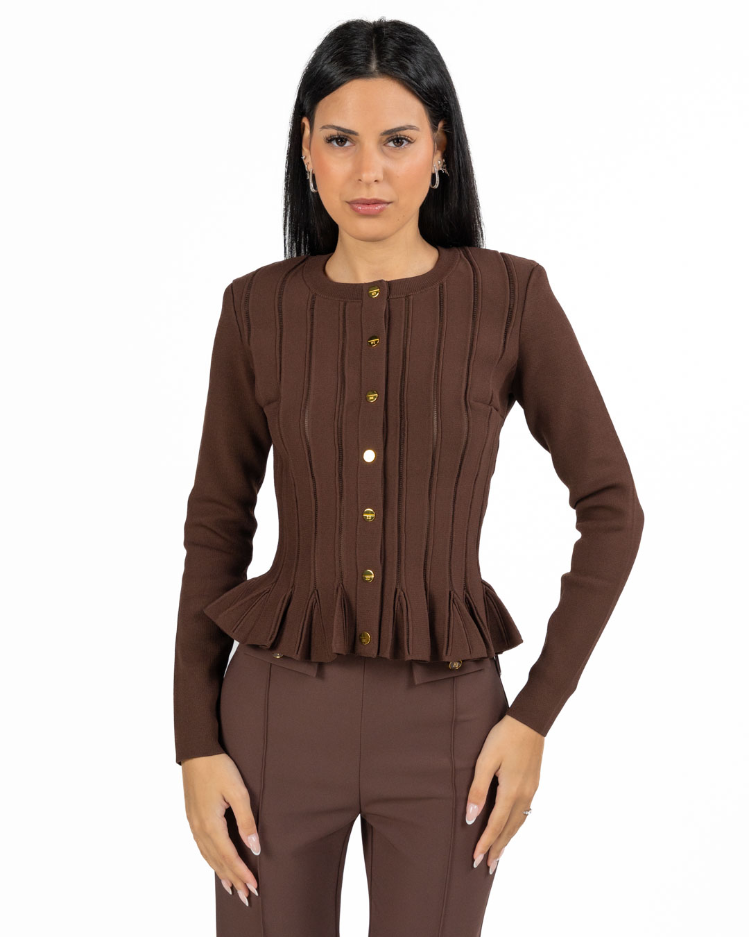 Giacchino Elisabetta Franchi in maglia