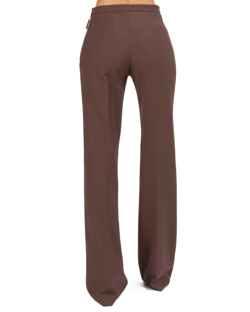 Pantalone Elisabetta Franchi marrone - immagine 3