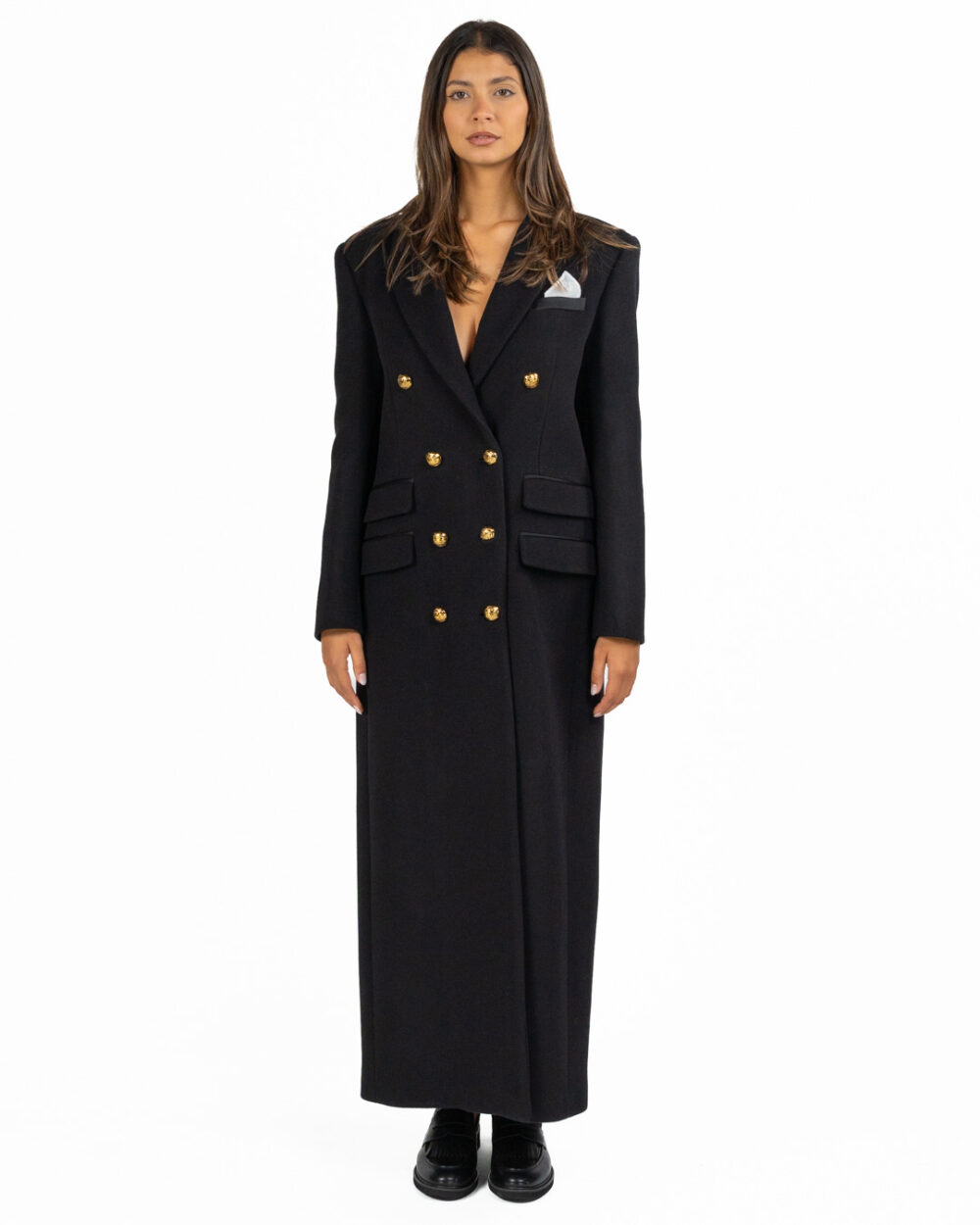 Cappotto Elisabetta Franchi nero - immagine 2