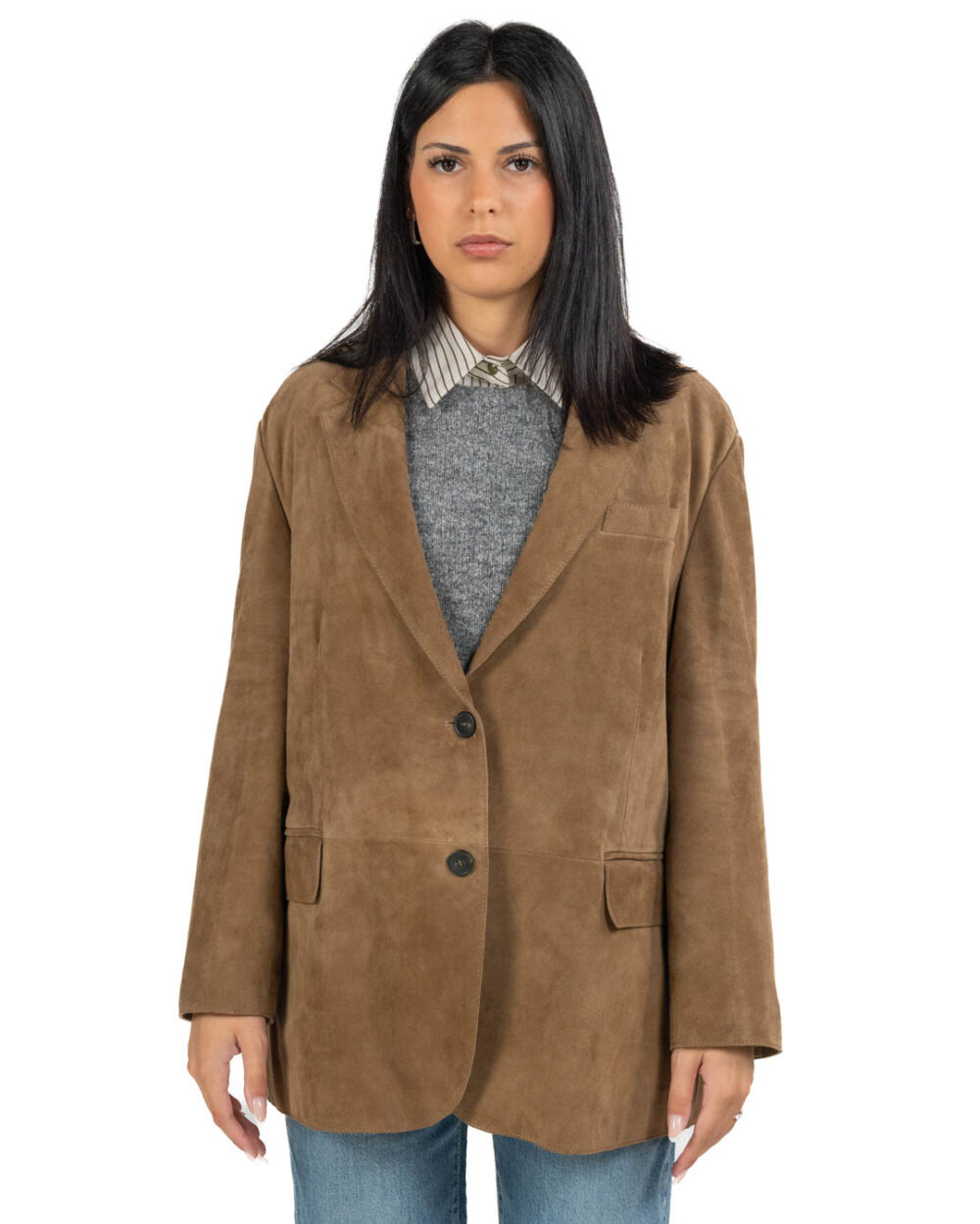 Weekend Max Mara - Giacca camoscio - immagine 2