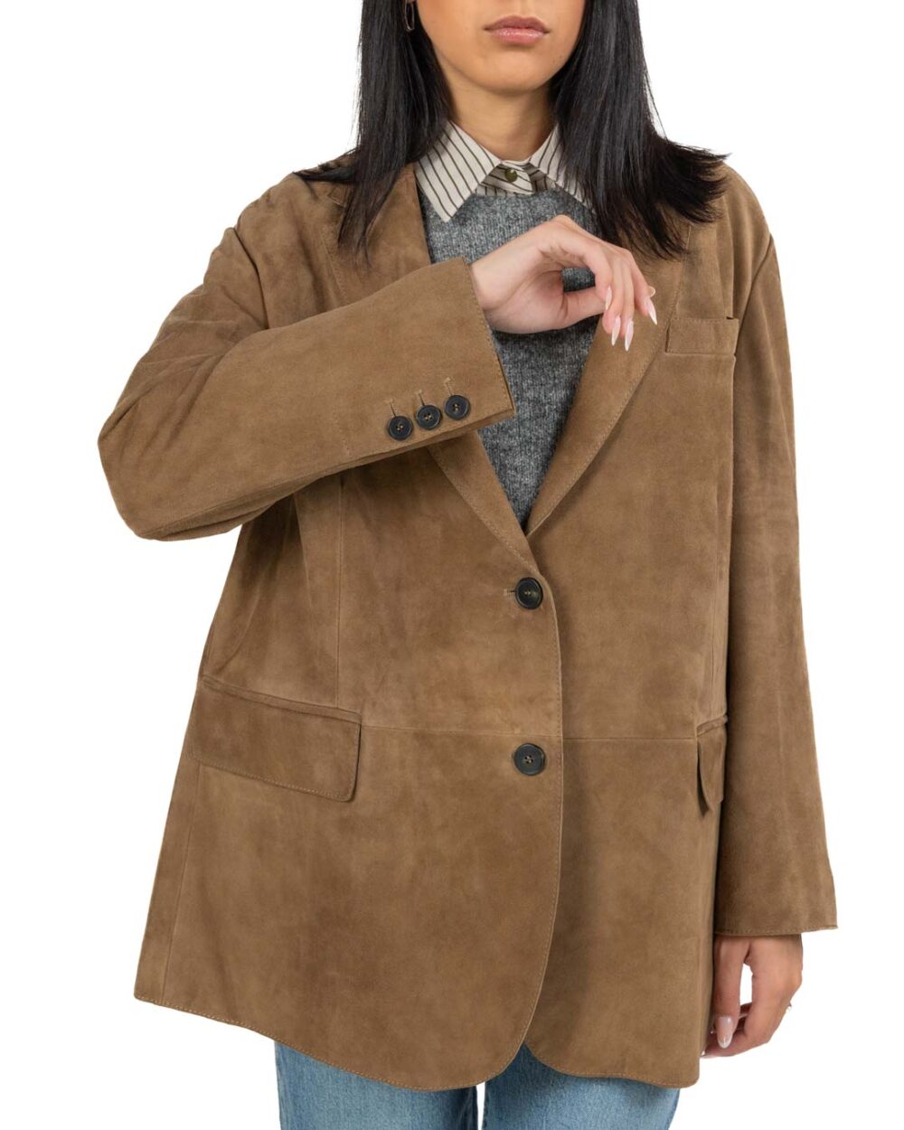 Weekend Max Mara - Giacca camoscio - immagine 5