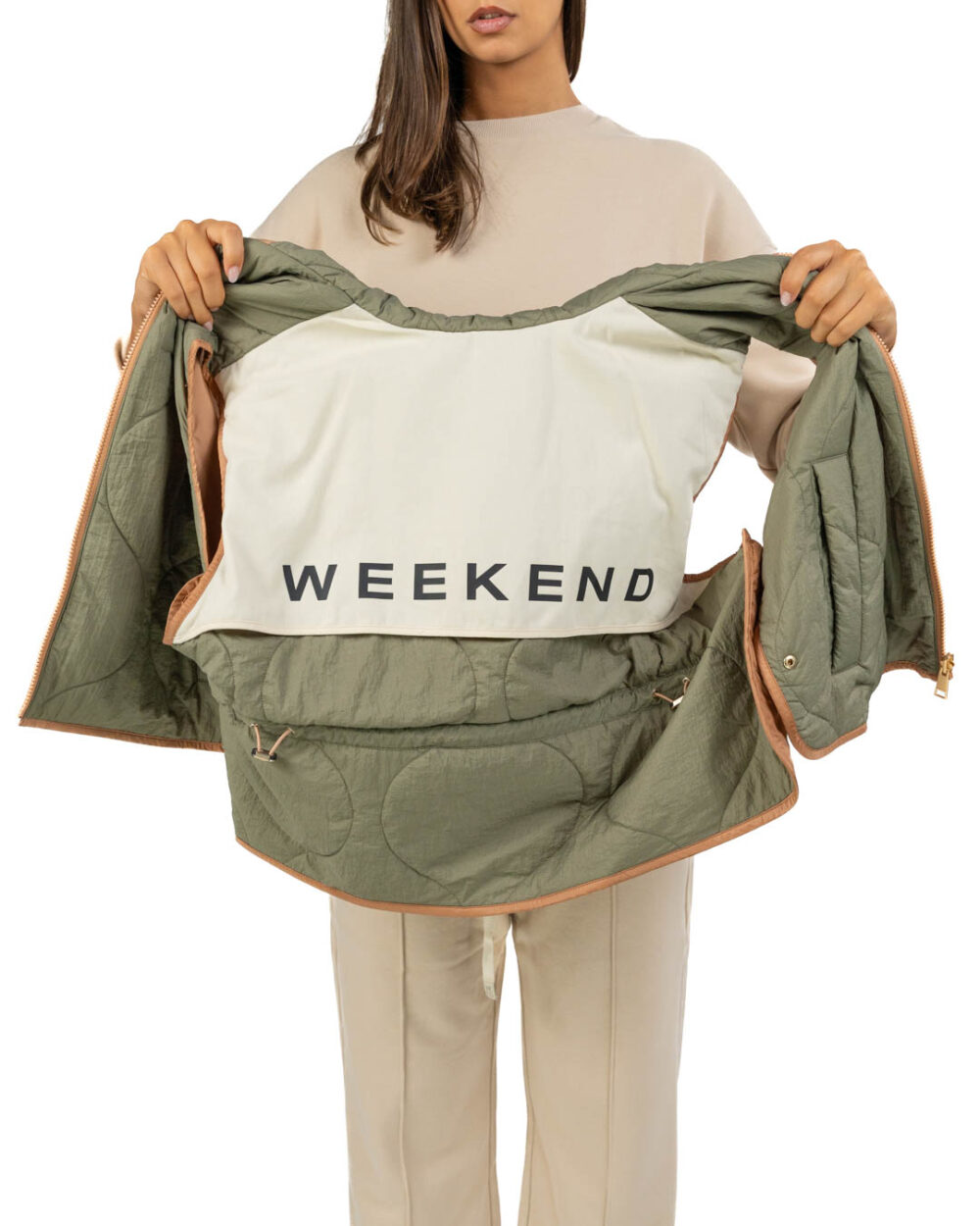 Weekend Max Mara - Smanicato color caramello - immagine 2