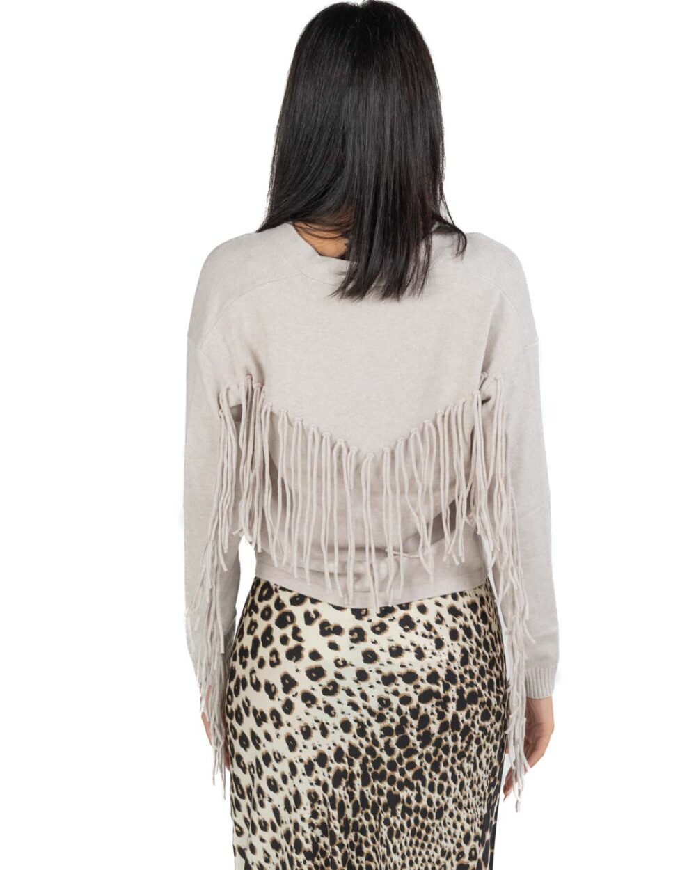 Emme Marella - Cardigan color sabbia - immagine 3
