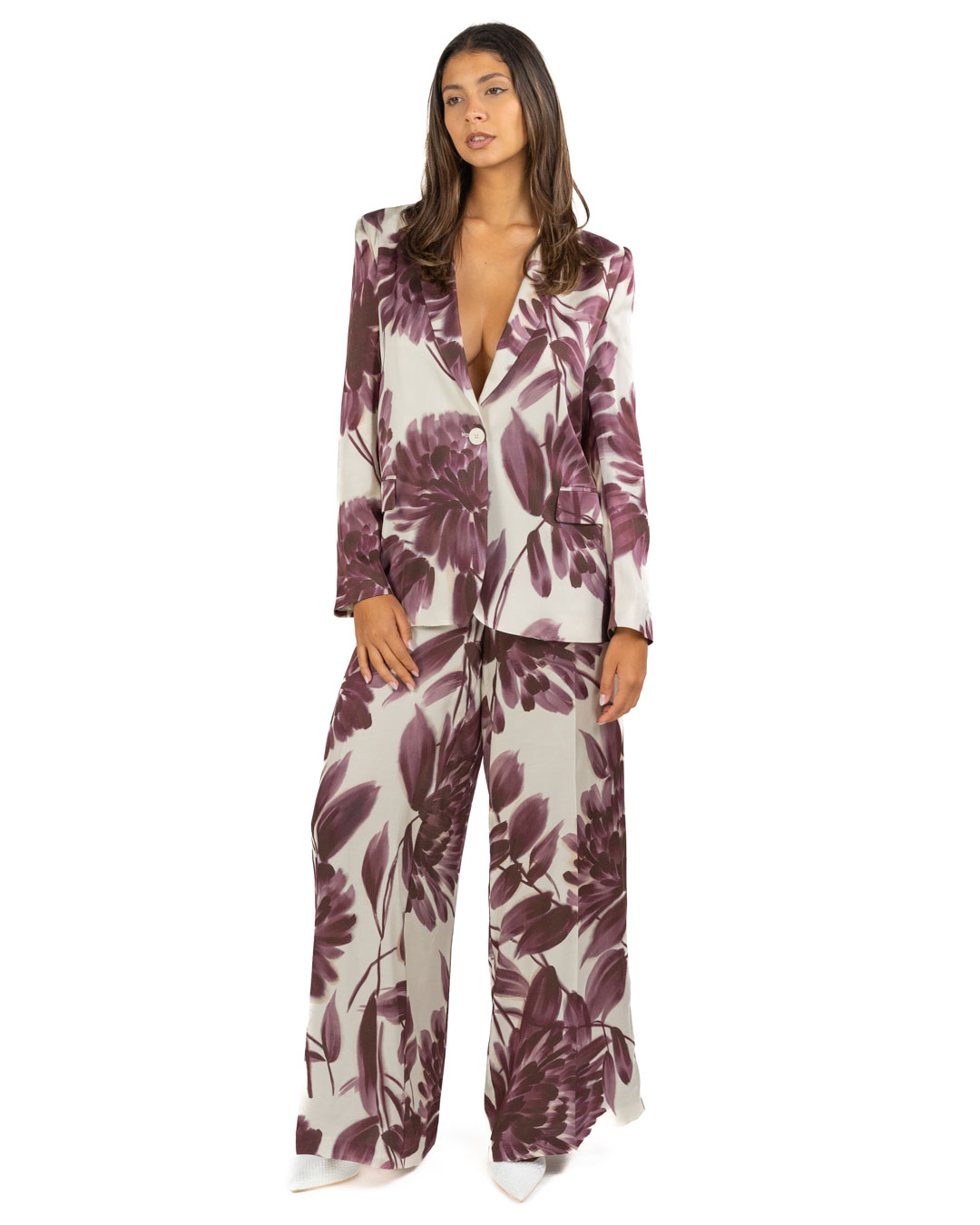 Twinset  - Pantalone in fantasia