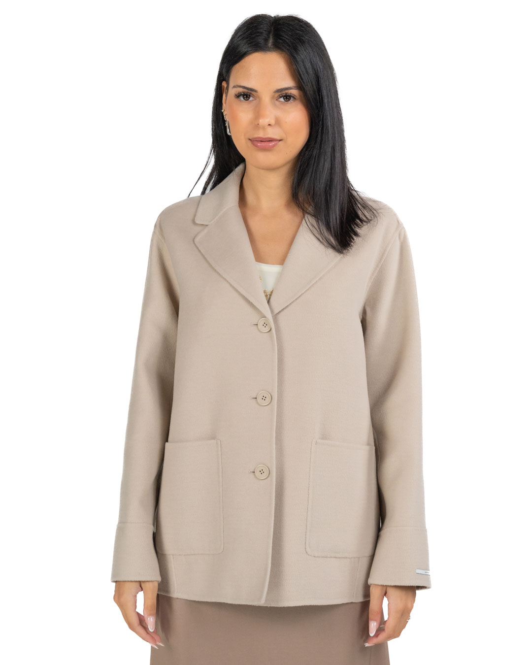 Emme Marella - Giaccone color sabbia