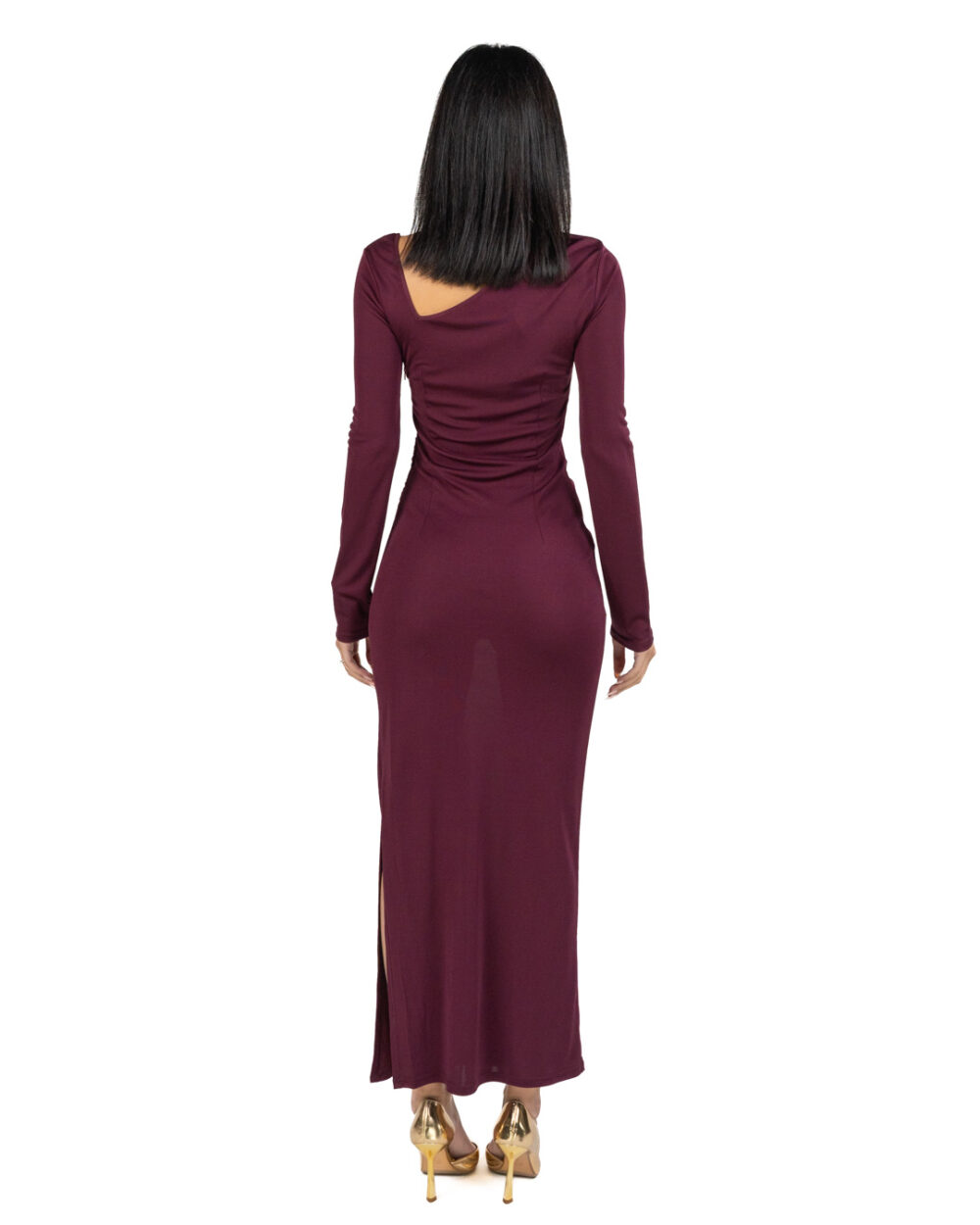 Twinset - Abito color vino - immagine 4