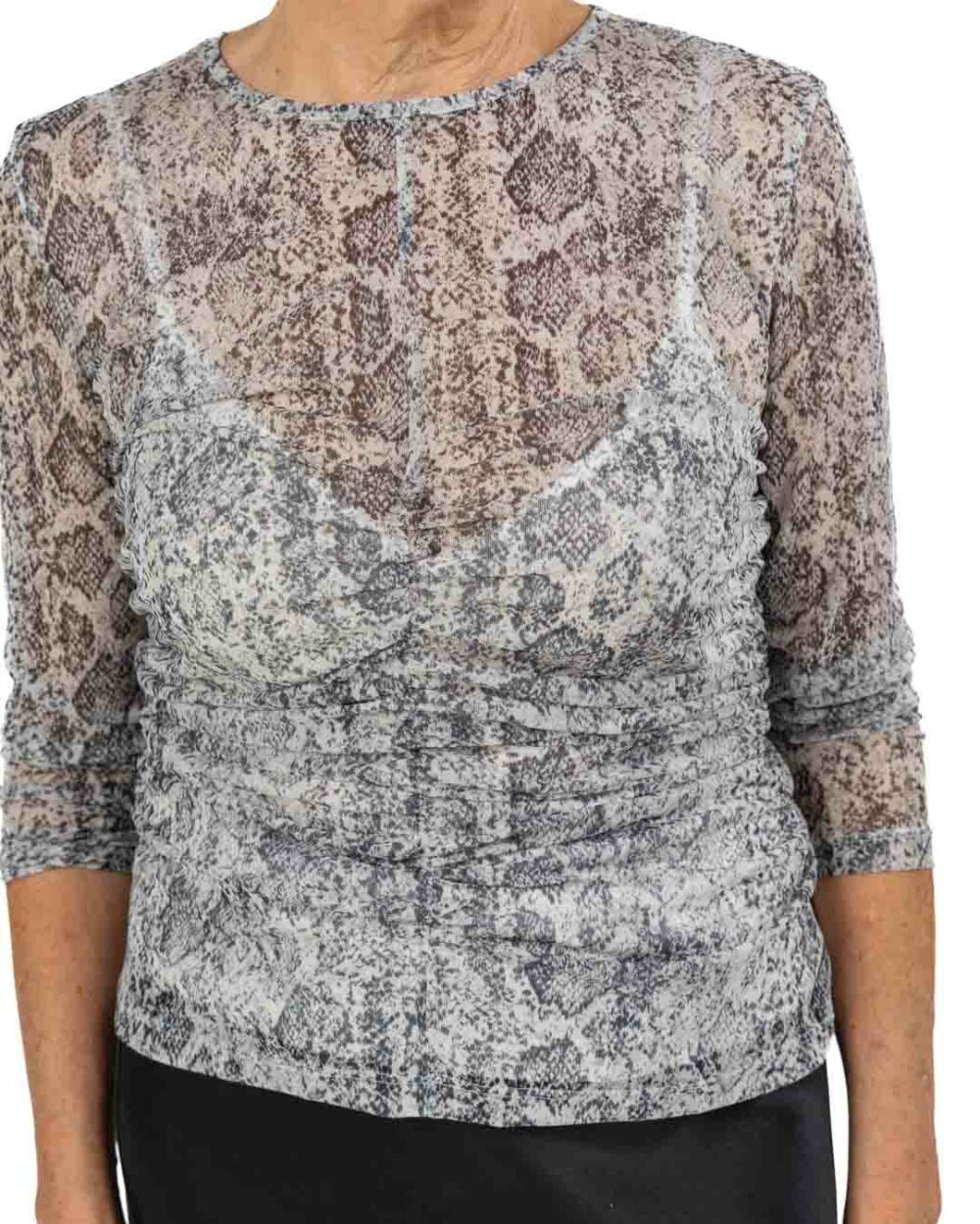 Emme Marella - T-shirt in jersey con stampe - immagine 2
