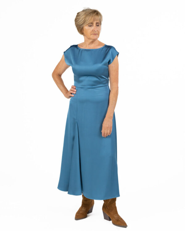 Pennyblack - abito in raso azzurro