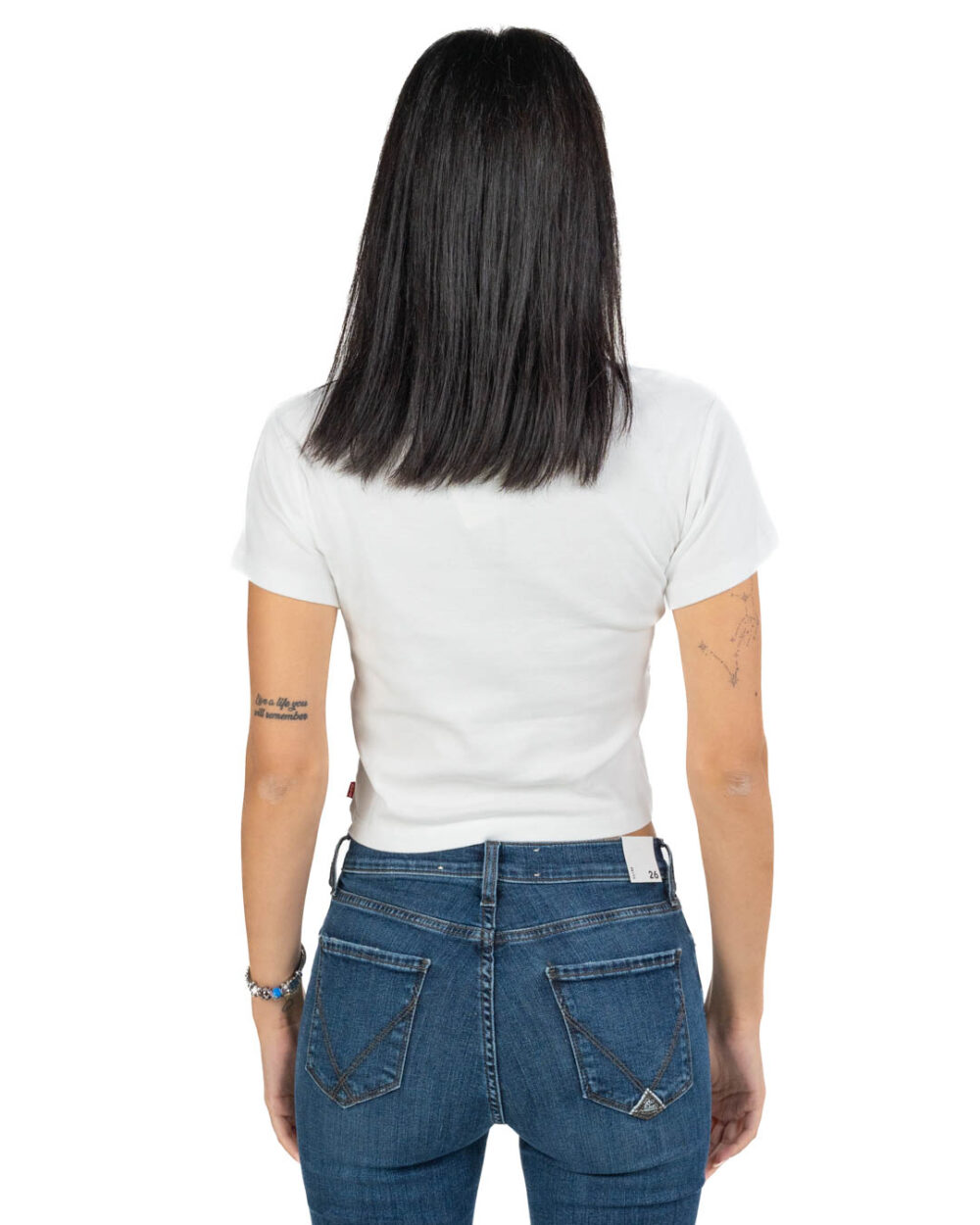 Levi's - Top bianco  con stampa - immagine 3