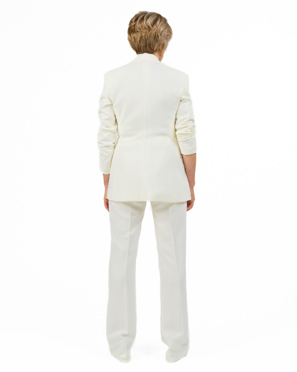 Pennybalck - pantalone bianco lana - immagine 2