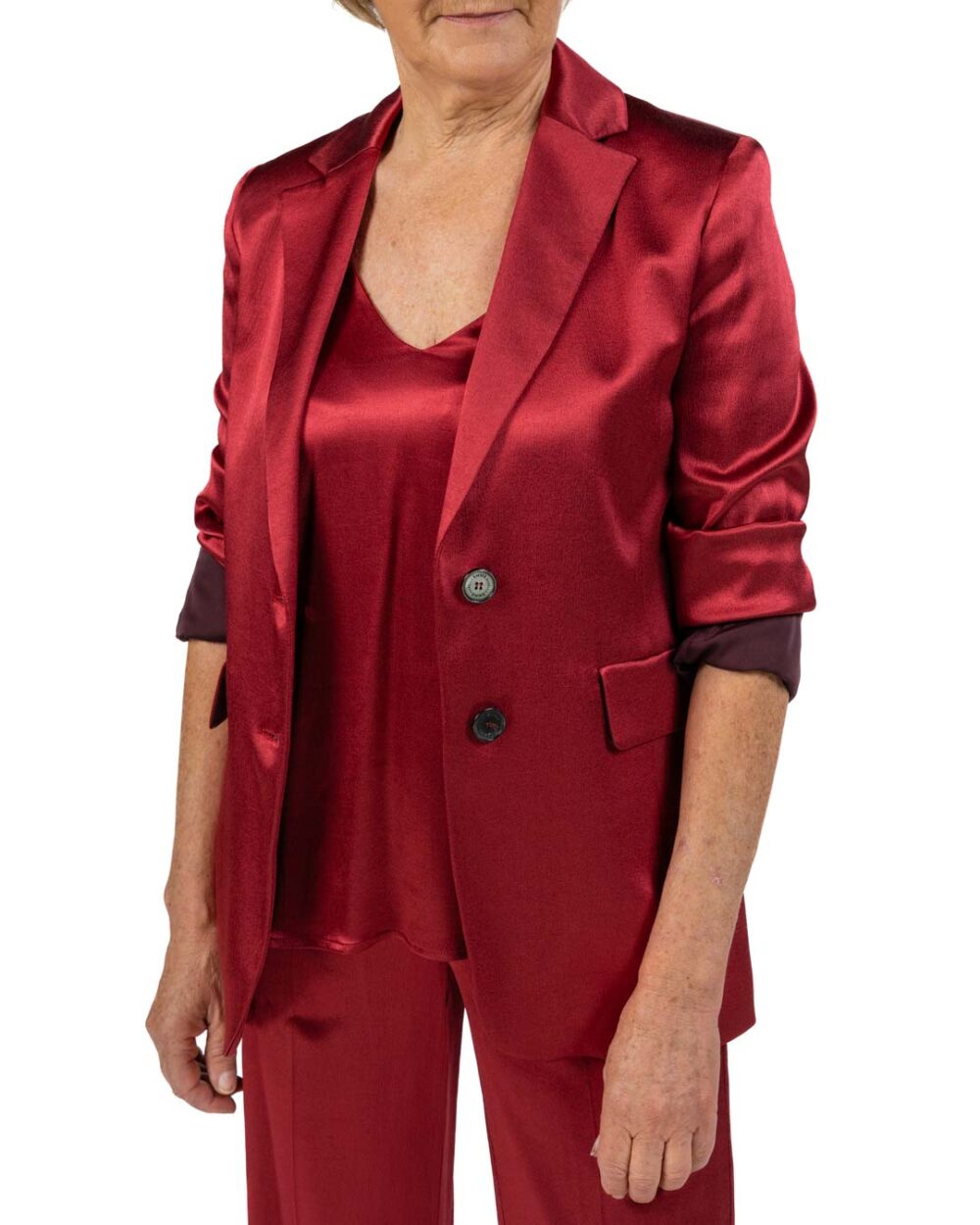 Emme Marella - Giacca color ciliegia - immagine 3