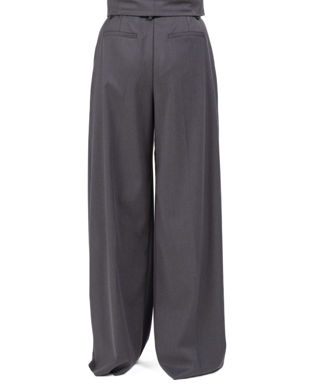 Emme Marella -Gilet e pantalone grigio - immagine 3