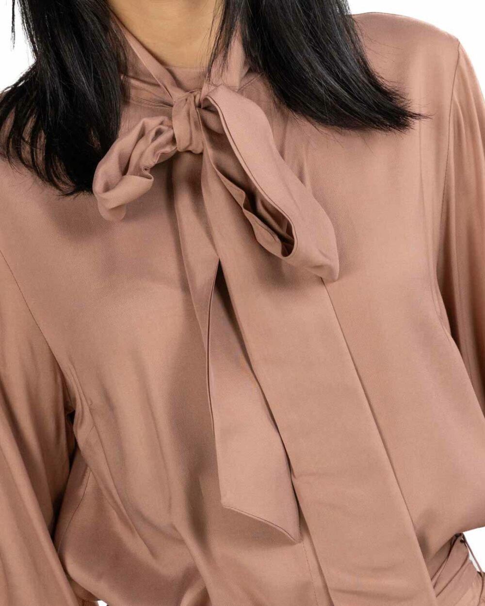 Wu Side - Camicia viscosa cipria - immagine 4