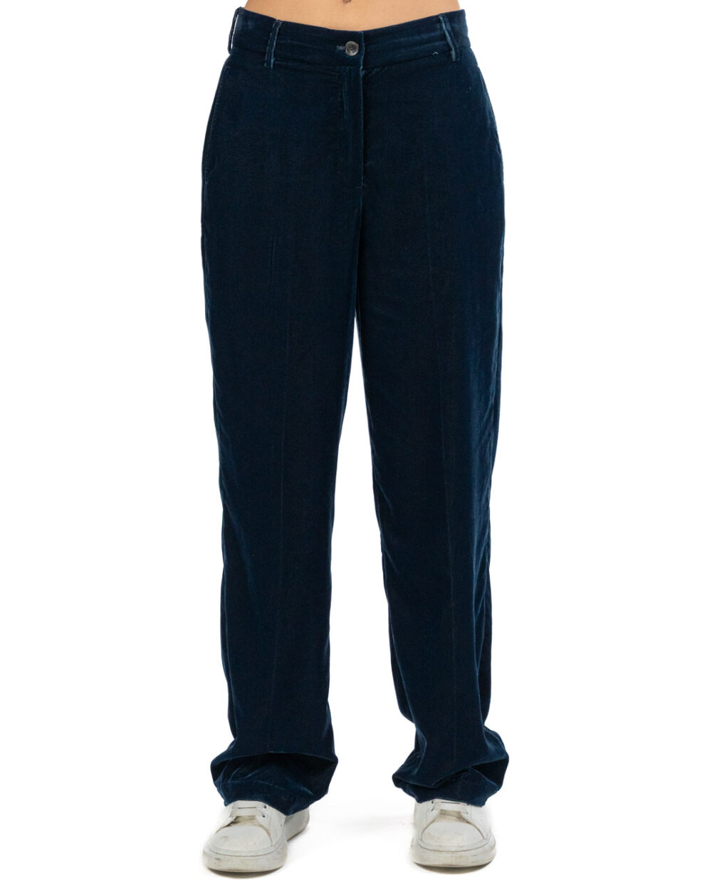 Wu Side - Pantalone velluto blu - immagine 4