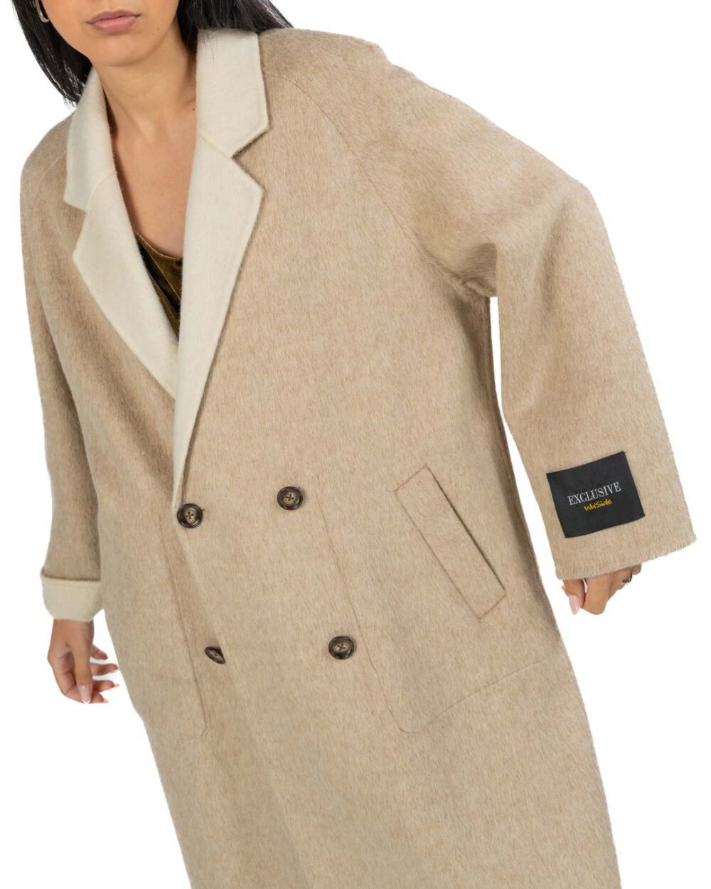 Wu Side - Cappotto lana riso - immagine 2
