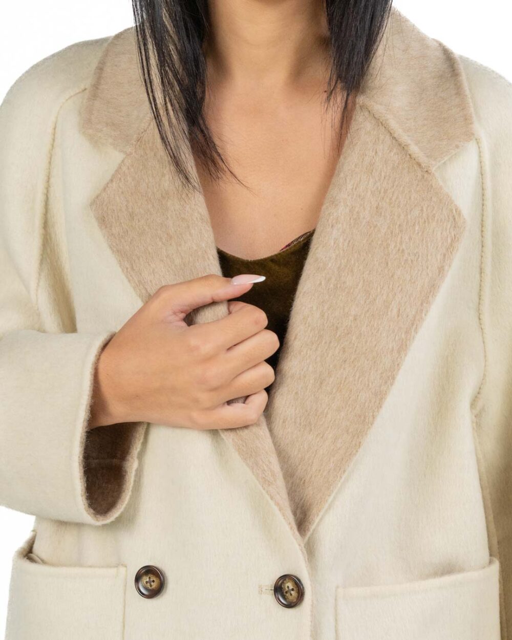 Wu Side - Cappotto lana riso - immagine 6