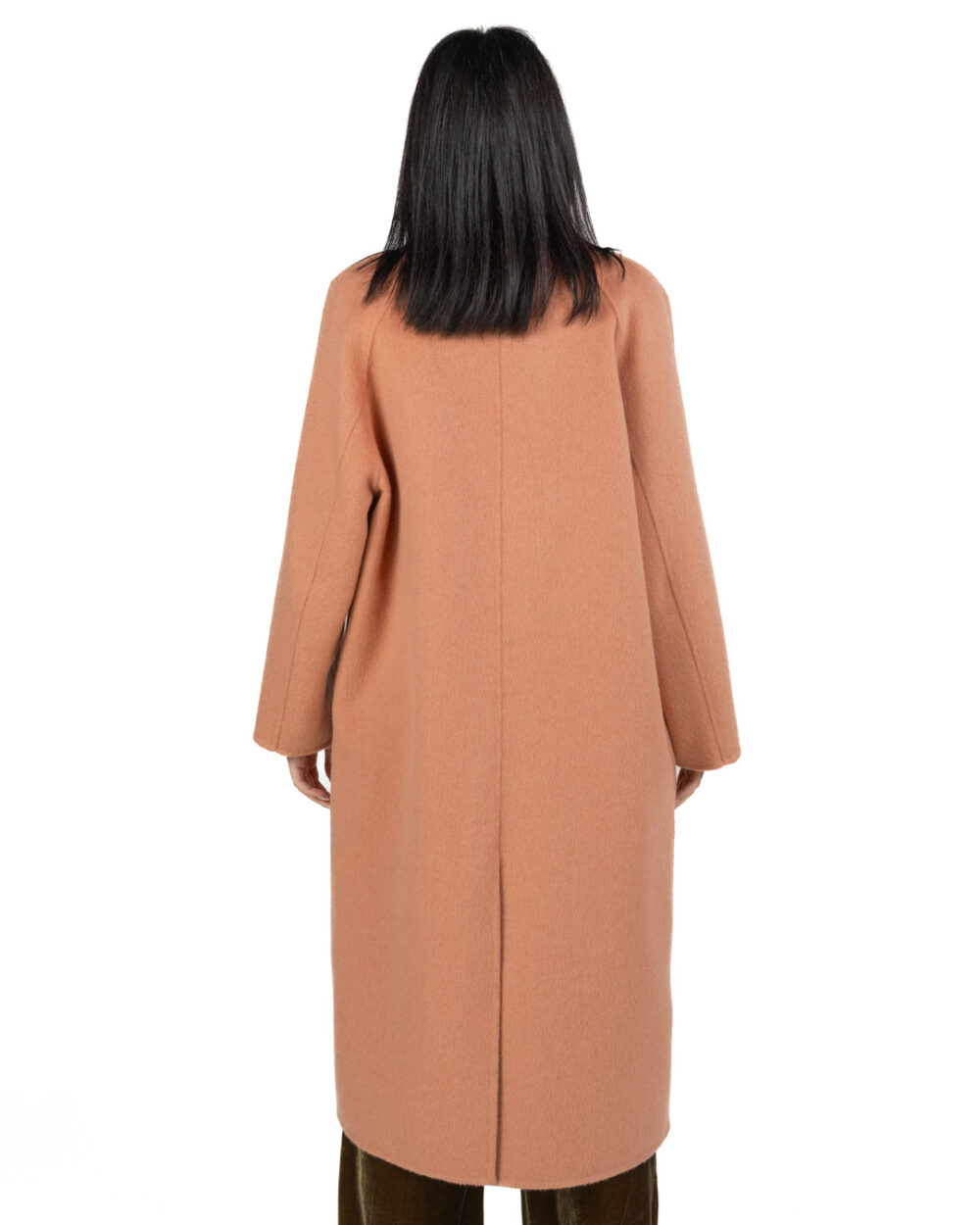 Wu Side - Cappotto lana peach - immagine 4