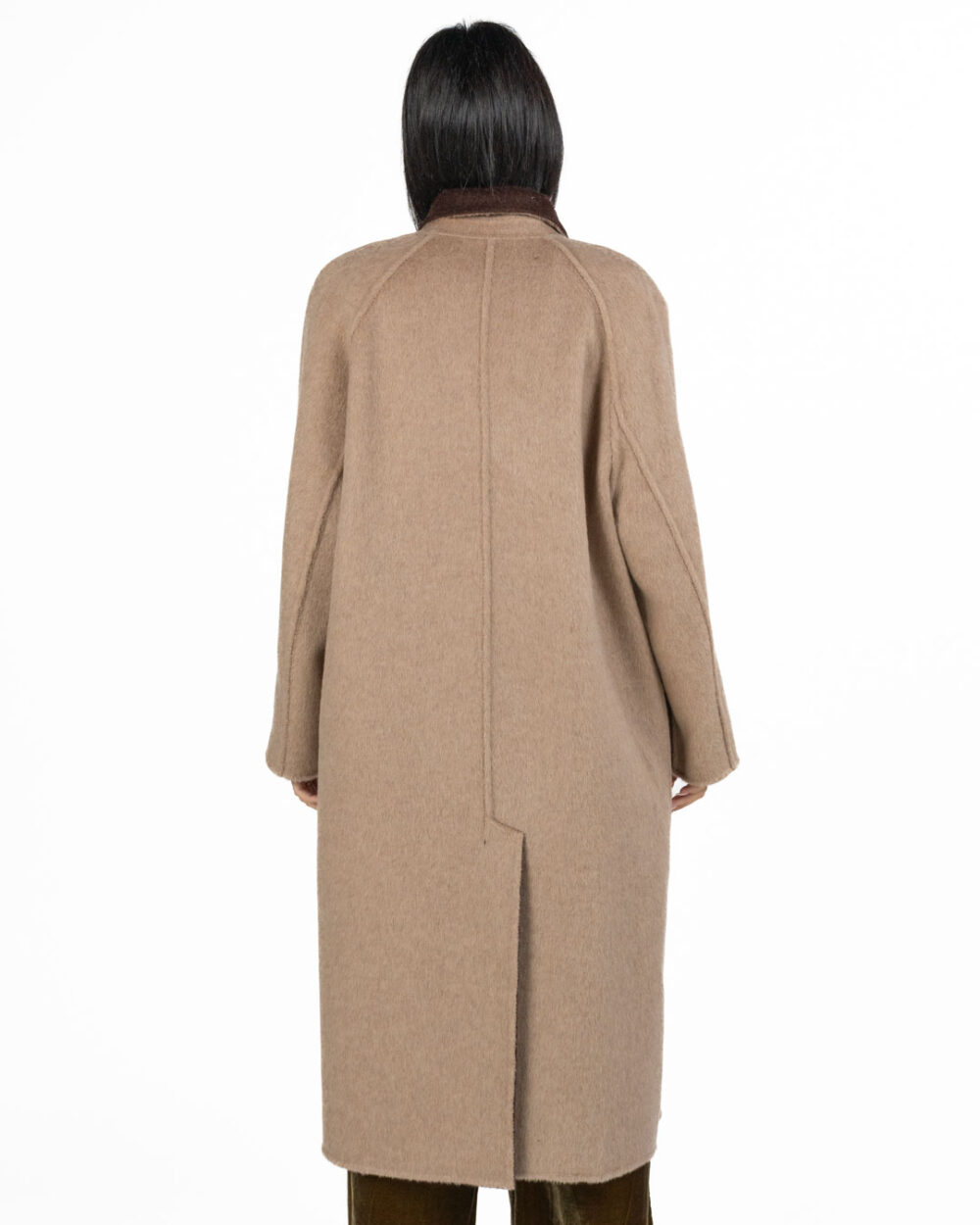 Wu Side - Cappotto lana marrone - immagine 6