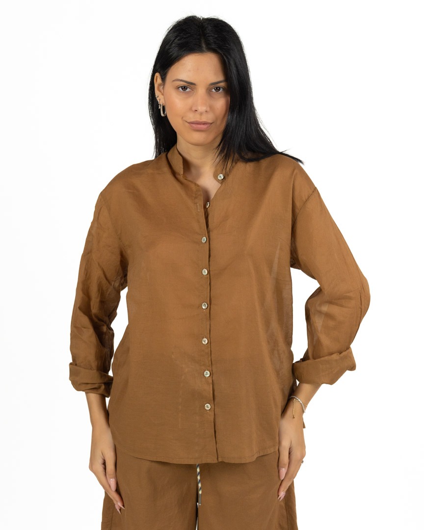 Wu Side - Camicia marrone