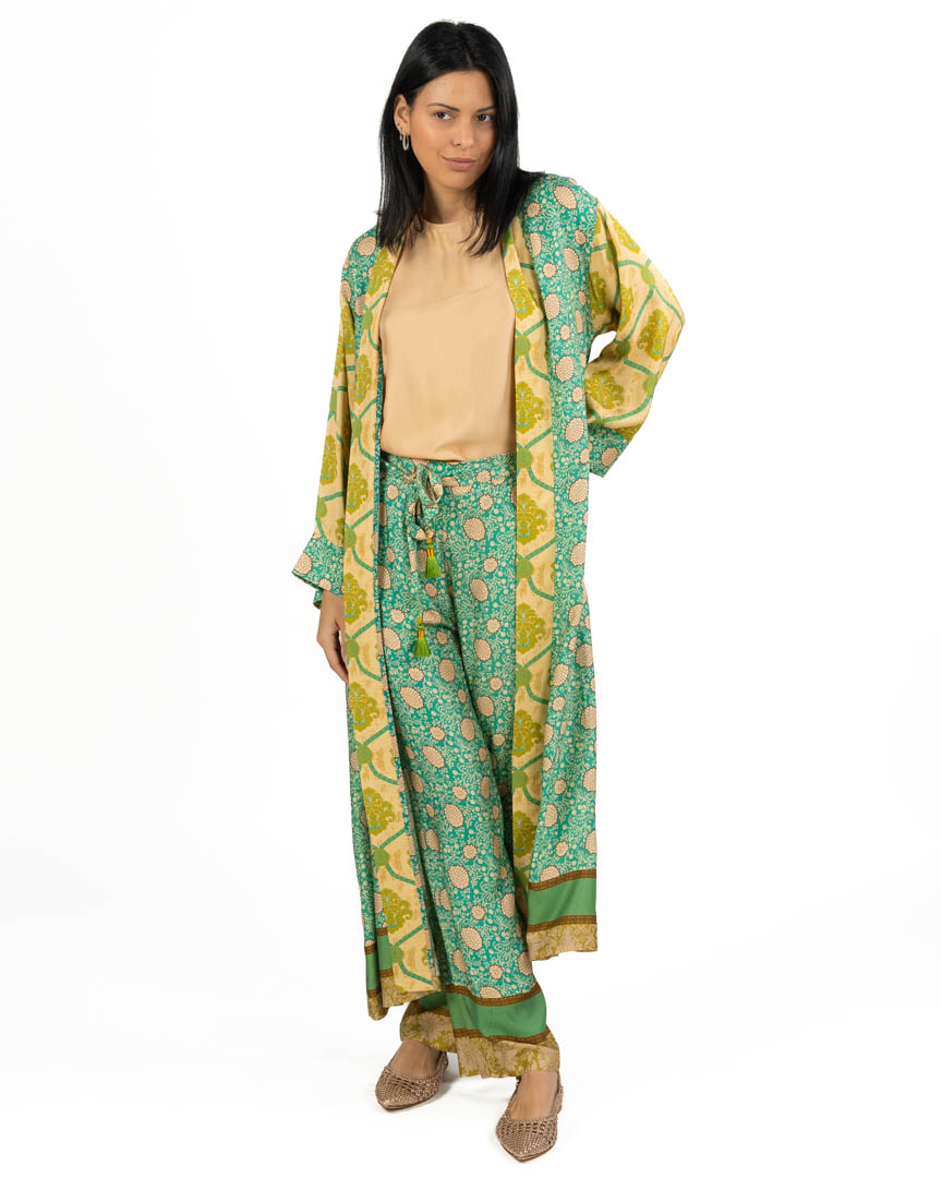 Wu Side - kimono fantasia verde
