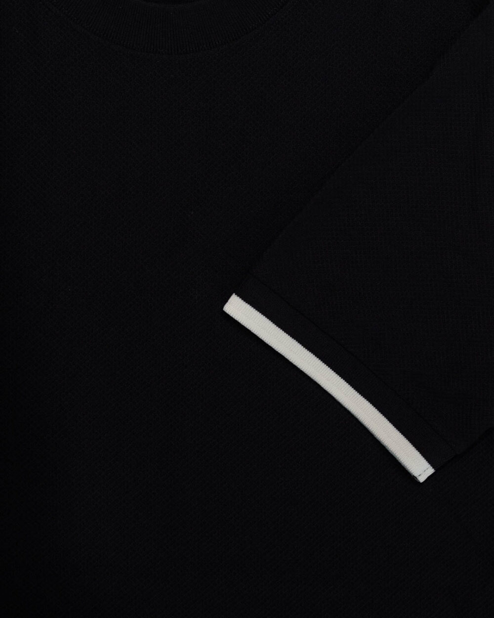 Fred Perry - T-shirt nera in spugna - immagine 2