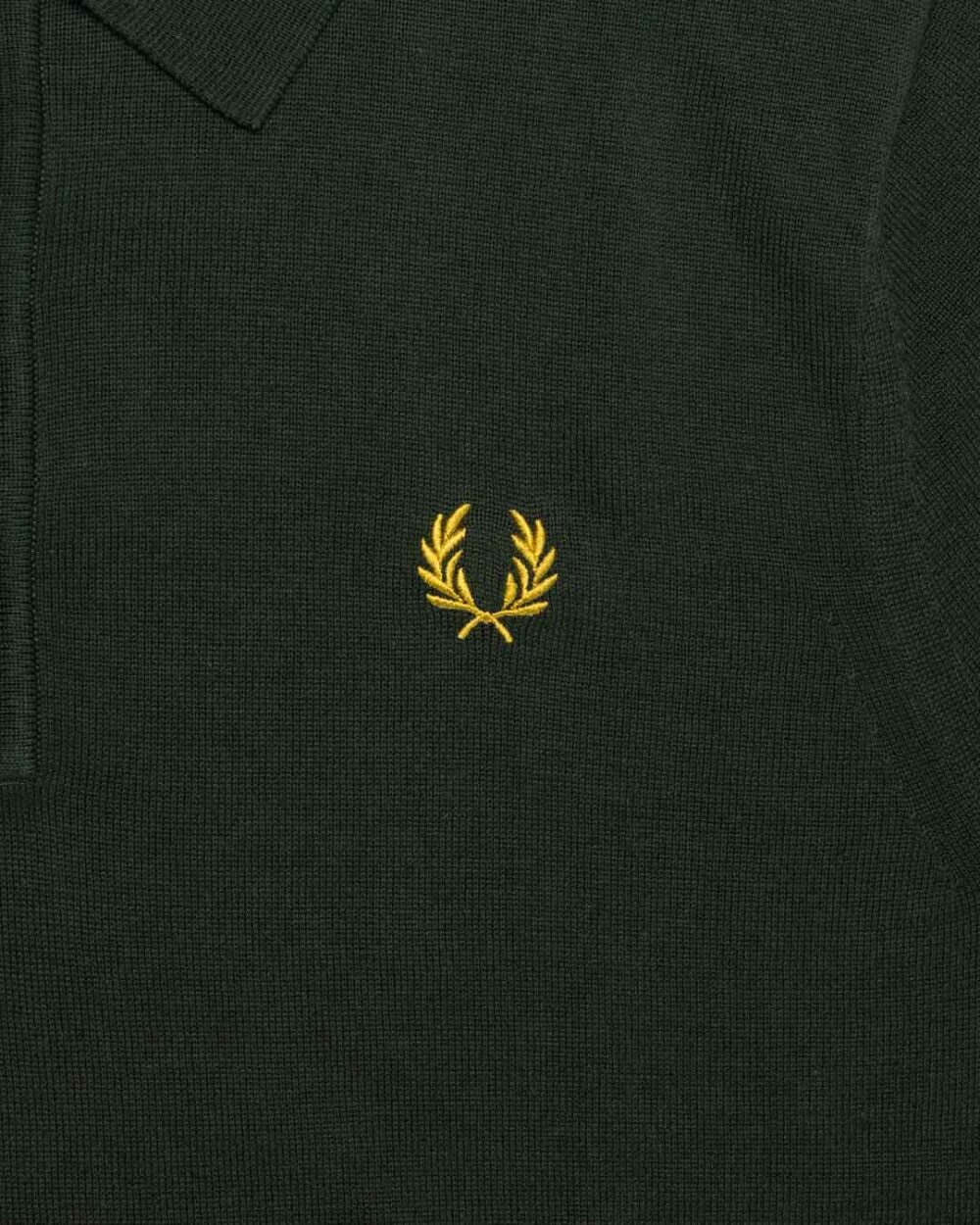 Fred Perry - Maglia verde scuro - immagine 2